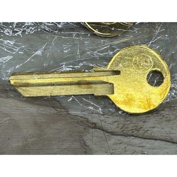 STAR Locksmith Supplies 5DO3 Brass Key Blanks Set Of 6 Made In USA - Picture 5 of 6